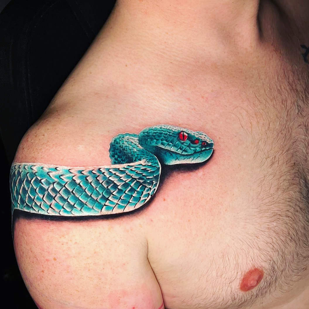 61 Ultimate Snake Tattoos On Leg